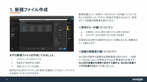 Adobe Illustratorの基本操作